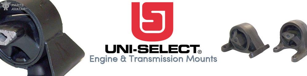 Discover Uni-Select/Pro-Select/Pro-Import Engine & Transmission Mounts For Your Vehicle