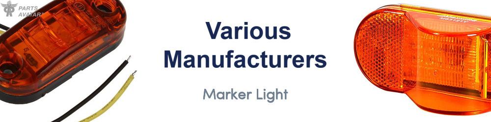 Discover Various Manufacturers Marker Light For Your Vehicle