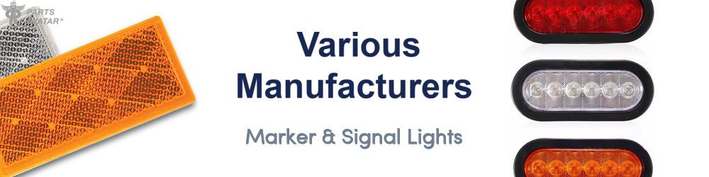 Discover Various Manufacturers Marker & Signal Lights For Your Vehicle