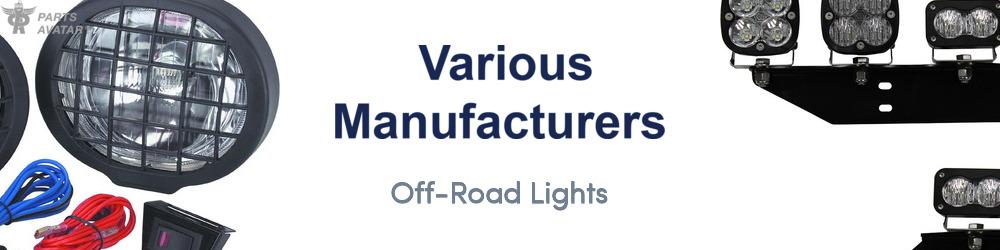 Discover Various Manufacturers Off-Road Lights For Your Vehicle