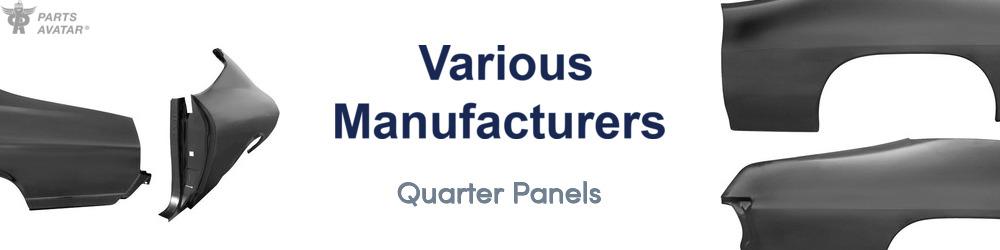 Discover Various Manufacturers Quarter Panels For Your Vehicle