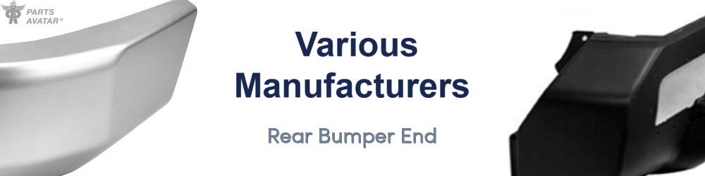 Discover Various Manufacturers Rear Bumper End For Your Vehicle