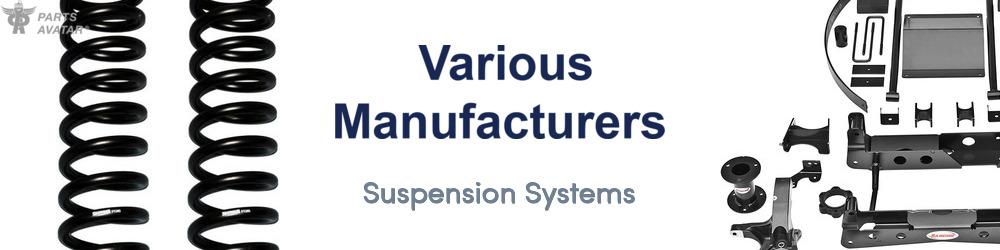 Discover Various Manufacturers Suspension For Your Vehicle