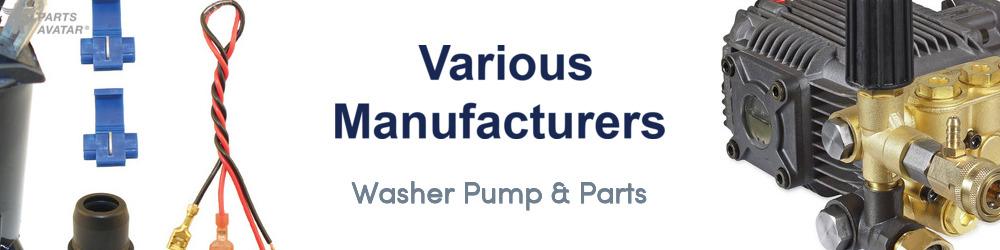 Discover Various Manufacturers Windshield Washer Pumps For Your Vehicle