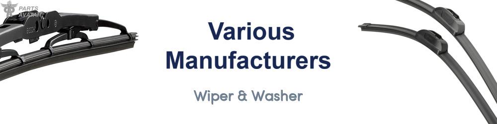 Discover Various Manufacturers Wiper & Washer For Your Vehicle