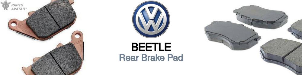 Discover Volkswagen Beetle Rear Brake Pads For Your Vehicle