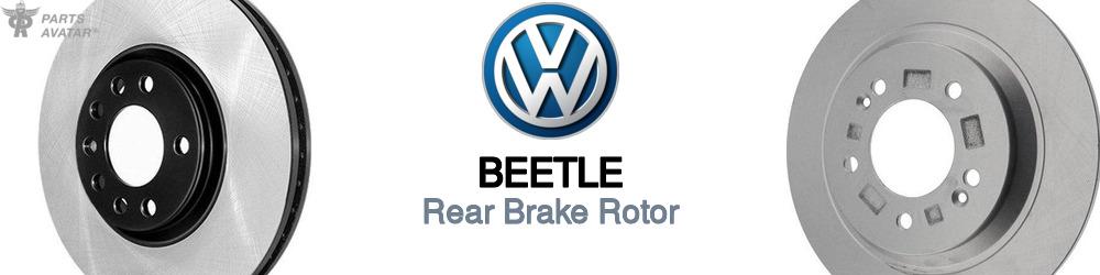 Discover Volkswagen Beetle Rear Brake Rotors For Your Vehicle