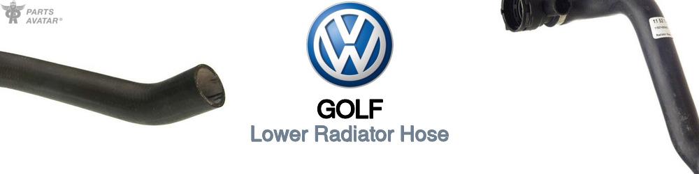 Discover Volkswagen Golf Lower Radiator Hoses For Your Vehicle