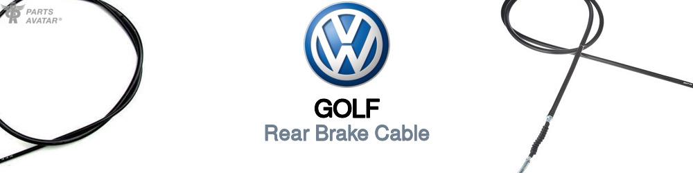 Discover Volkswagen Golf Rear Brake Cable For Your Vehicle