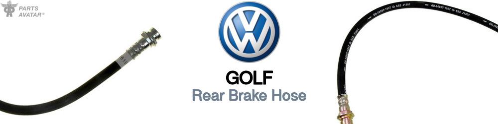Discover Volkswagen Golf Rear Brake Hoses For Your Vehicle