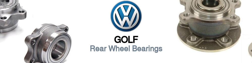 Discover Volkswagen Golf Rear Wheel Bearings For Your Vehicle