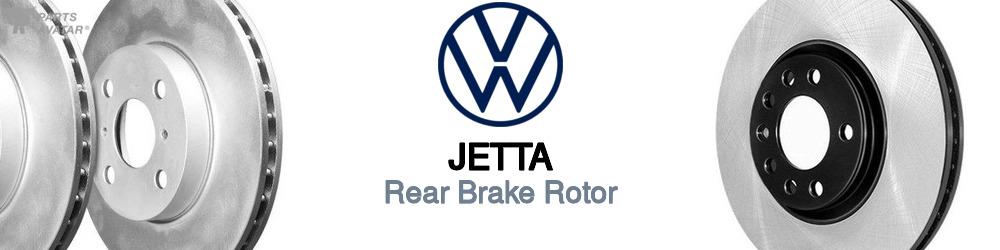 Volkswagen Jetta Rear Brake Rotor