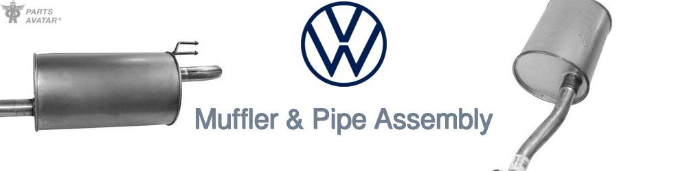 Discover Volkswagen Muffler and Pipe Assemblies For Your Vehicle