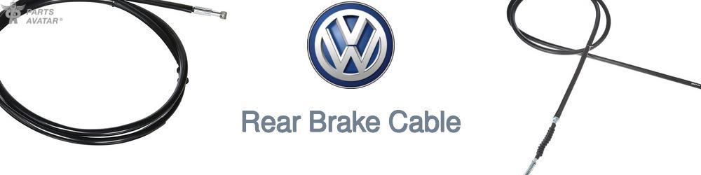 Discover Volkswagen Rear Brake Cable For Your Vehicle