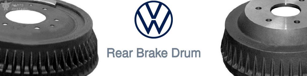 Discover Volkswagen Rear Brake Drum For Your Vehicle