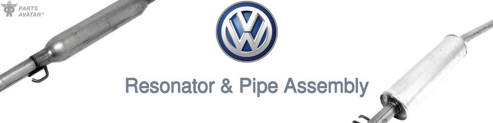 Discover Volkswagen Resonator and Pipe Assemblies For Your Vehicle