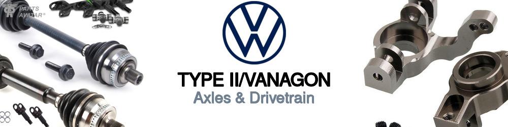 Discover Volkswagen Type ii/vanagon Drivetrain For Your Vehicle