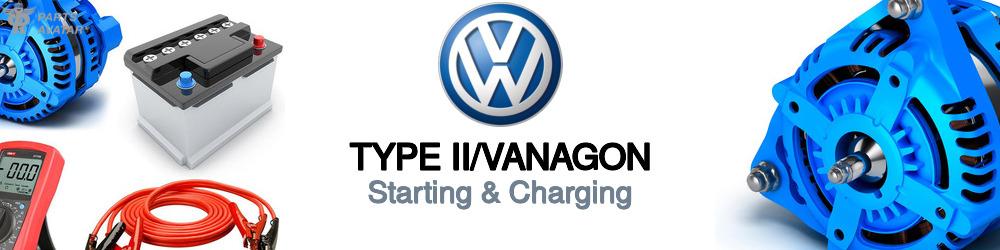 Discover Volkswagen Type ii/vanagon Starting & Charging For Your Vehicle