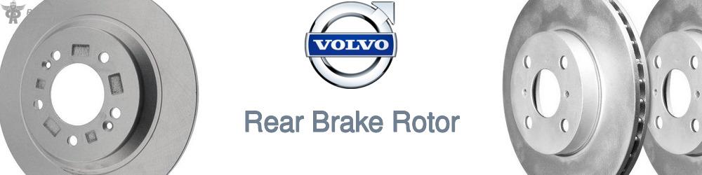 Discover Volvo Rear Brake Rotors For Your Vehicle
