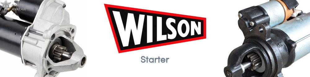 Discover Wilson Starter For Your Vehicle