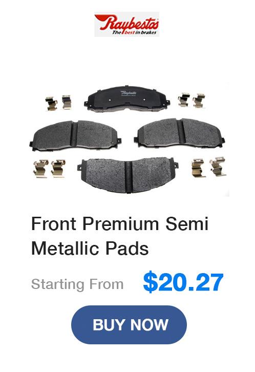 Front Premium Semi Metallic Pads
