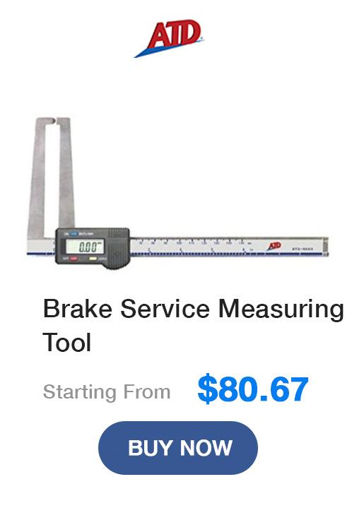 Brake Service Measuring Tool