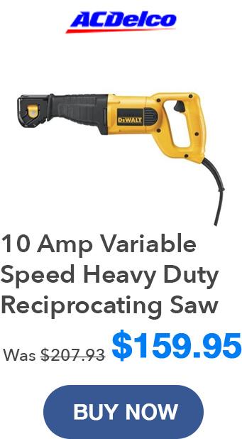 10 Amp Variable Speed Heavy Duty Reciprocating Saw