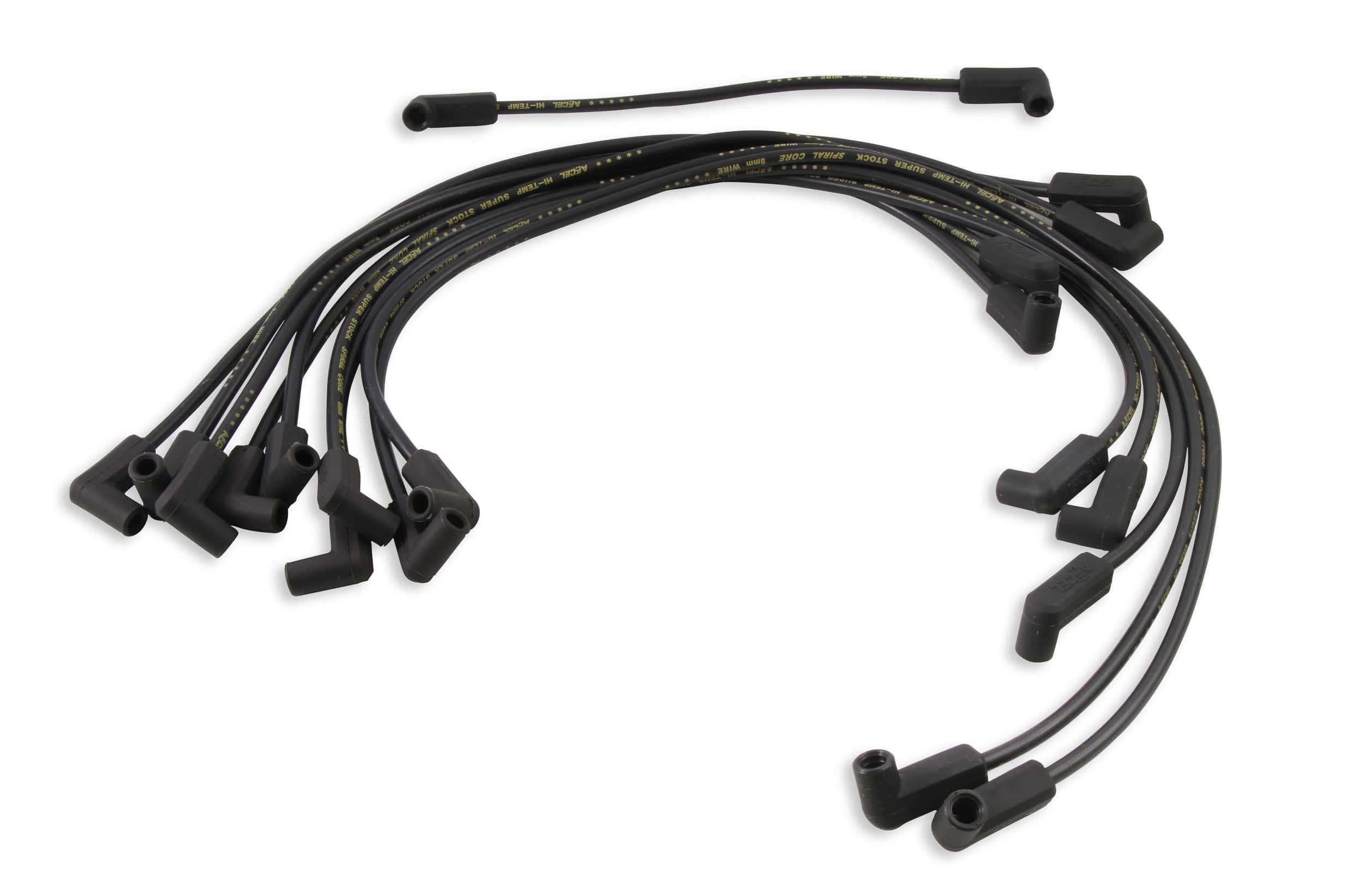 Accel Black Superstock Spark Plug Wire by ACCEL 02