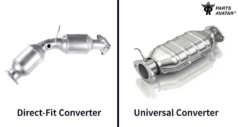 Direct-Fit Versus Universal Catalytic Converters