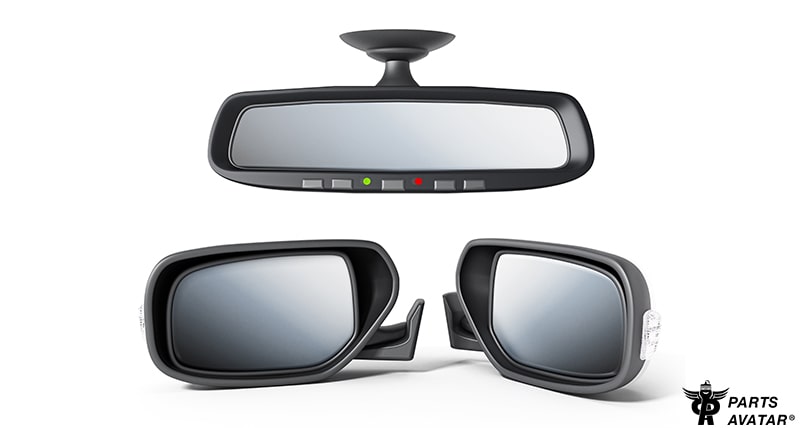 Types of car mirror
