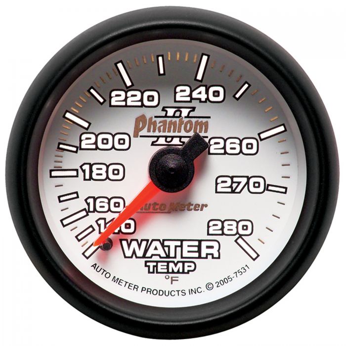 Autometer Mechanical Water Temperature by AUTO METER 02