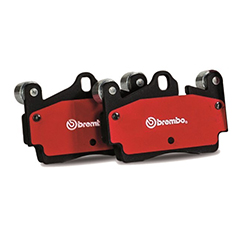 Find the best auto part for your vehicle: Brembo Low-Metallic Brake Pads offer ultimate safety, reduced braking distance, ultimate comfort, and a silent braking operation.