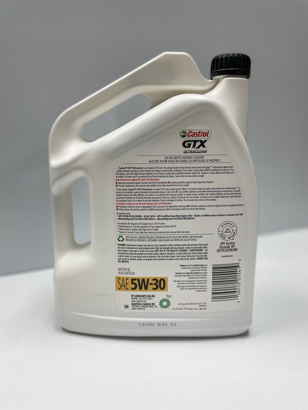 Castrol GTX Ultraclean 5W30 Engine Oil