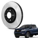 Enhance your car with Chevrolet Colorado Front Brake Rotor 