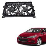 Enhance your car with Chevrolet Cruze Radiator & A/C Cooling Fan Assembly 