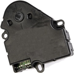 Find the best auto part for your vehicle: Dorman OE Solution heater blend door actuator directly replaces the original actuator on specific vehicle years, makes, models.