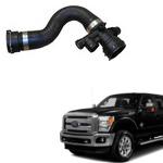 Enhance your car with Ford F 100-350 Pickup Upper Radiator Hose 