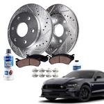 Enhance your car with Ford Mustang Front Disc Hardware Kits 