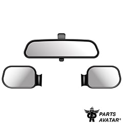 Eliminate Blind Posts By Adjusting Car Mirror Correctly