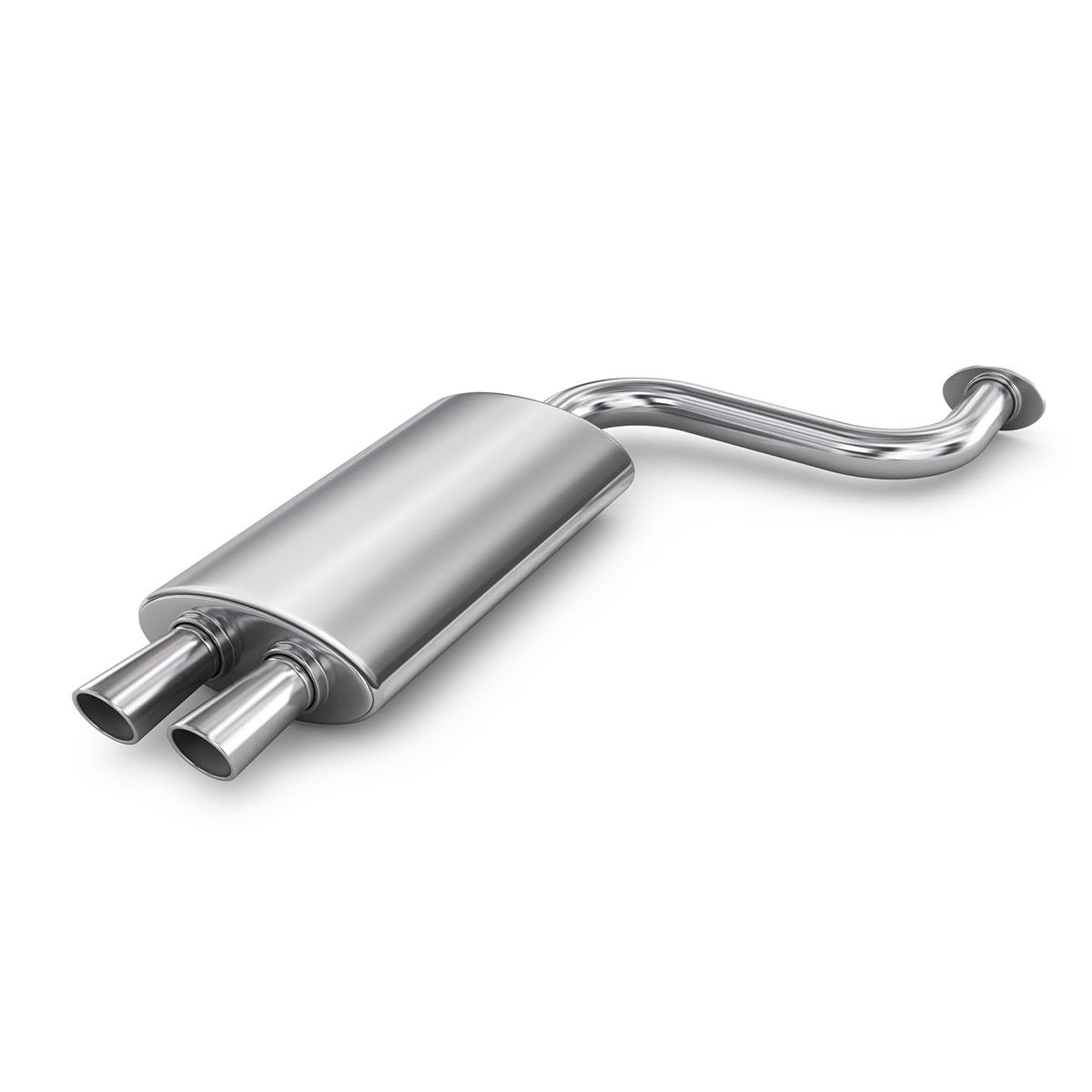 Muffler And Exhaust Pipe Assembly