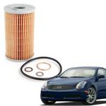 Enhance your car with Infiniti G35 Oil Filter & Parts 