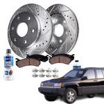 Enhance your car with Jeep Truck Grand Cherokee Front Disc Hardware Kits 