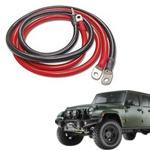 Enhance your car with Jeep Truck Wrangler Car Battery & Cables 