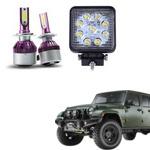 Enhance your car with Jeep Truck Wrangler Headlight & Fog Light 