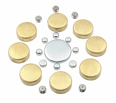 Find the best auto part for your vehicle: Find the perfect fitment Mr. Gasket brass freeze plug kit for every make and model from us.