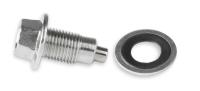 Purchase Top-Quality Mr. Gasket Chrome Oil Pan Plug by MR. GASKET 01