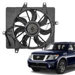Enhance your car with Nissan Datsun Armada Radiator Fan & Assembly 