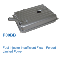 P00BB - Fuel Injector Insufficient Flow