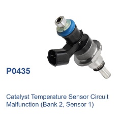 P0435 - Catalyst Temperature Sensor Circuit Malfunction