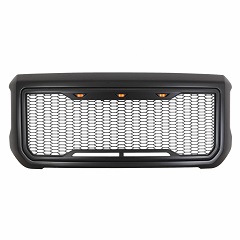 Find the best auto part for your vehicle: Replace OE grille assembly with paramount automotive's matte black abs led impulse mesh grille.